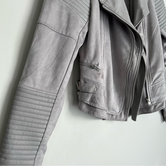 DECJUBA Ramona Biker Jacket Faux Leather Size 12 - Picture 3 of 15